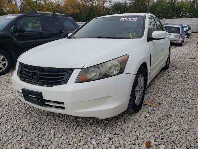 1HGCP26479A089699 - 2009 HONDA ACCORD LXP WHITE photo 2