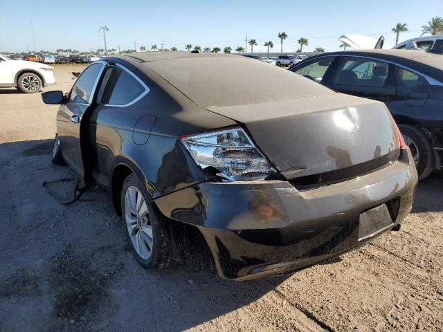 1HGCS12879A026412 - 2009 HONDA ACCORD EXL BLACK photo 2