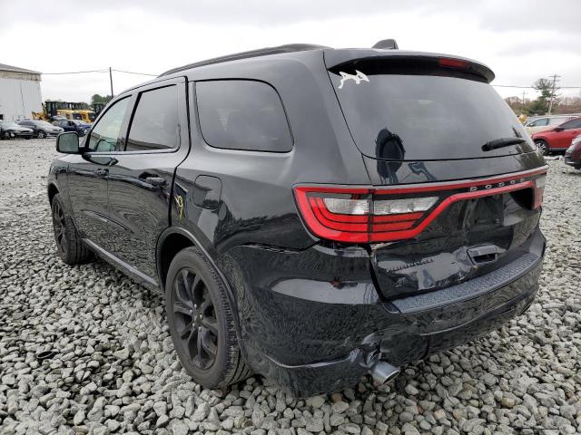 1C4RDJDG7KC560480 - 2019 DODGE DURANGO GT BLACK photo 3