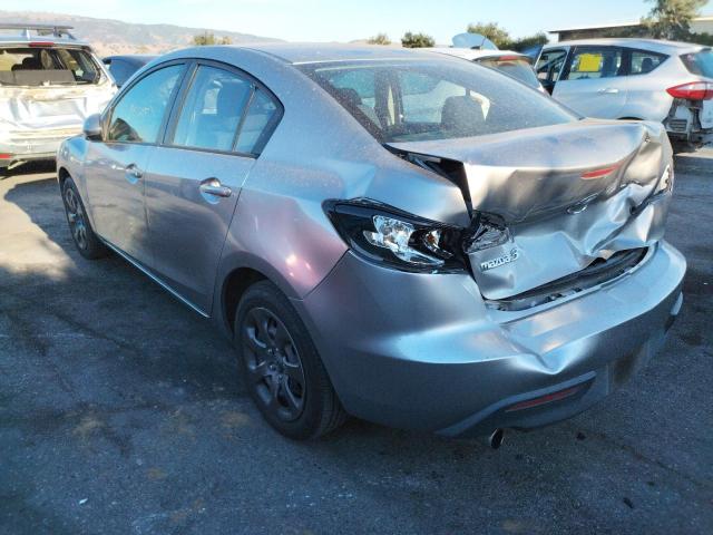 JM1BL1SG8A1127672 - 2010 MAZDA 3 I SILVER photo 3