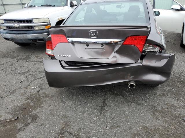 19XFA16669E019424 - 2009 HONDA CIVIC LX-S Boz foto 9
