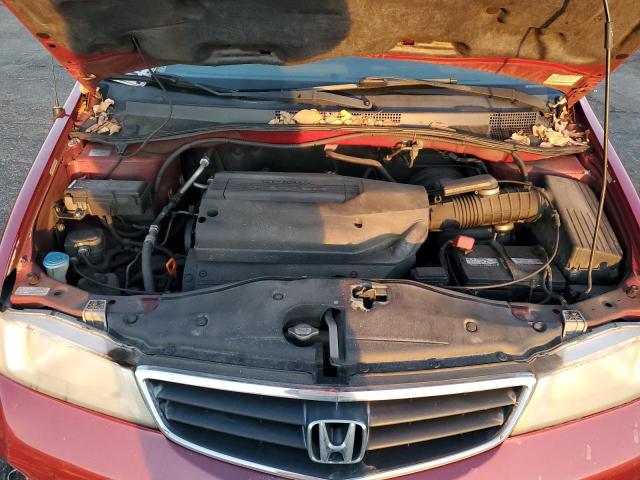 5FNRL18913B062603 - 2003 HONDA ODYSSEY EX RED photo 12