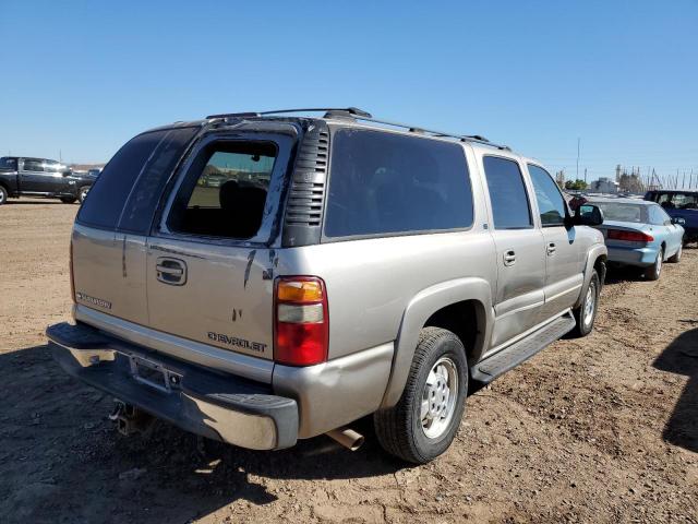 3GNFK16T21G285171 - 2001 CHEVROLET SUBURBAN K SILVER photo 4