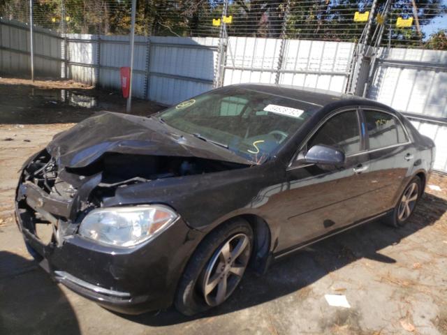 1G1ZC5E07CF182312 - 2012 CHEVROLET MALIBU 1LT 黑色 照片 2