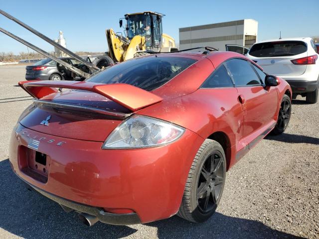 4A3AK64F98E030108 - 2008 MITSUBISHI ECLIPSE SE RED photo 4