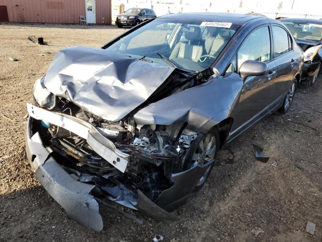 19XFA16959E003449 - 2009 HONDA CIVIC EXL Boz foto 2