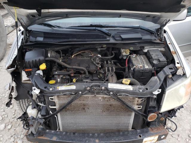 2D4RN5D10AR443980 - 2010 DODGE GRAND CARA SILVER photo 7