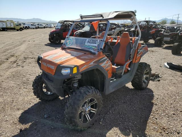 4XAVH76A29D642515 - 2009 POLARIS RANGER RZR ORANGE photo 2