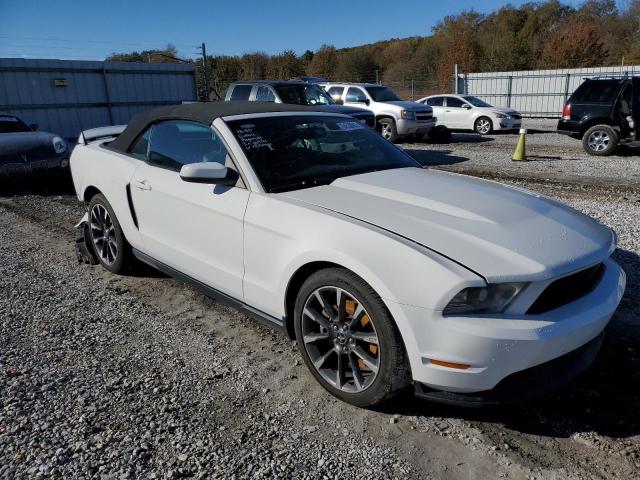 1ZVBP8FF7C5251343 - 2012 FORD MUSTANG GT WHITE photo 1
