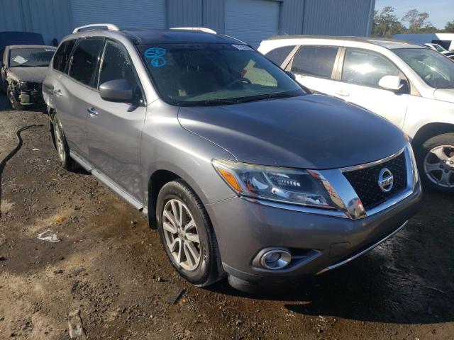 5N1AR2MN8FC669373 - 2015 NISSAN PATHFINDER GRAY photo 1