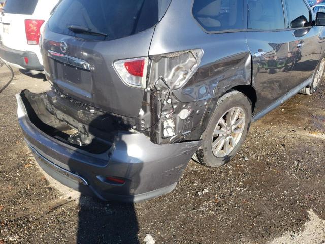 5N1AR2MN8FC669373 - 2015 NISSAN PATHFINDER GRAY photo 9