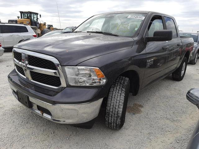 1C6RR7LG5MS543862 - 2021 RAM 1500 CLASS GRAY photo 2