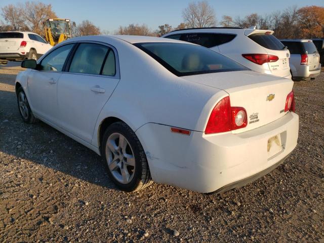 1G1ZA5EU4BF350026 - 2011 CHEVROLET MALIBU LS WHITE photo 3