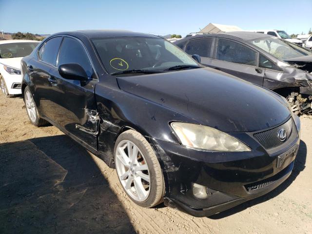 JTHBK262575031263 - 2007 LEXUS IS 250 BLACK photo 9