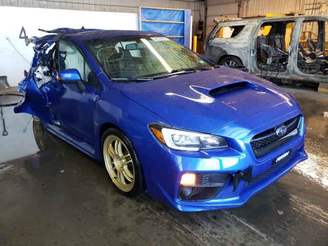 JF1VA1L67G9813369 - 2016 SUBARU WRX LIMITE BLUE photo 1