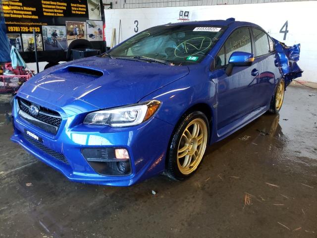 JF1VA1L67G9813369 - 2016 SUBARU WRX LIMITE BLUE photo 2