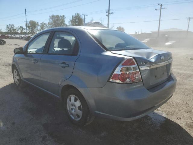 KL1TD56687B175189 - 2007 CHEVROLET AVEO BASE BLUE photo 3