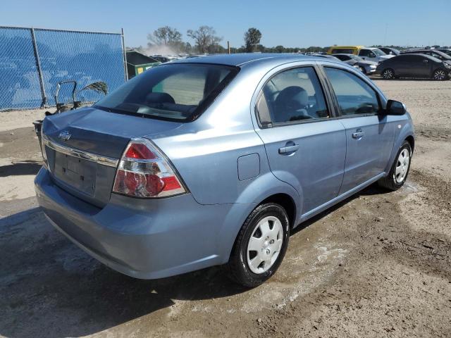 KL1TD56687B175189 - 2007 CHEVROLET AVEO BASE BLUE photo 4