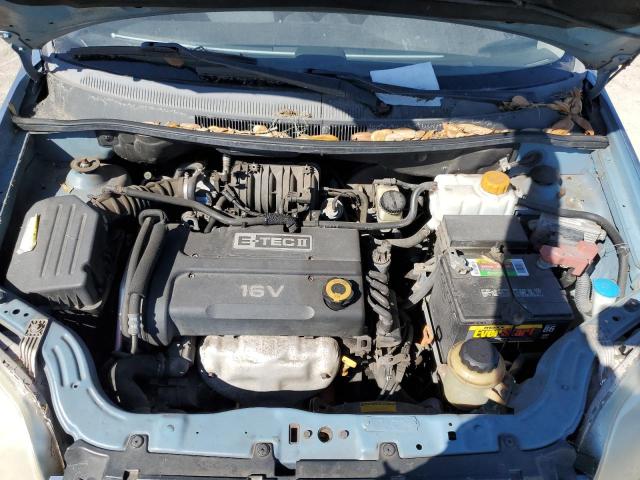 KL1TD56687B175189 - 2007 CHEVROLET AVEO BASE BLUE photo 7