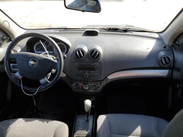 KL1TD56687B175189 - 2007 CHEVROLET AVEO BASE BLUE photo 9