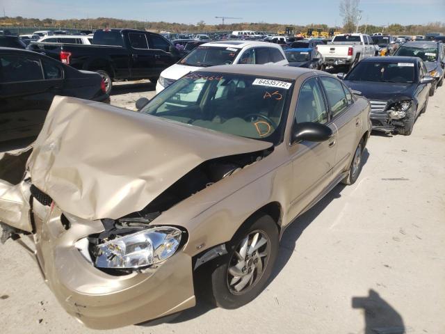 1G2NF52E43M625464 - 2003 PONTIAC GRAND AM S GOLD photo 2