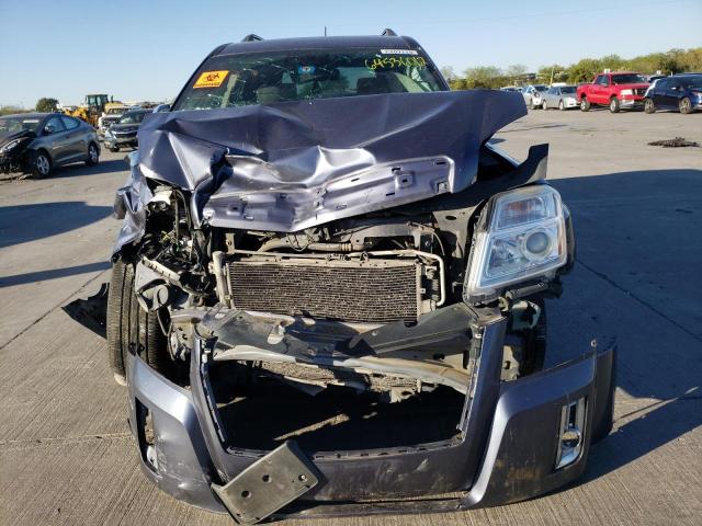 2GKALWEK6D6258145 - 2013 GMC TERRAIN BLUE photo 7