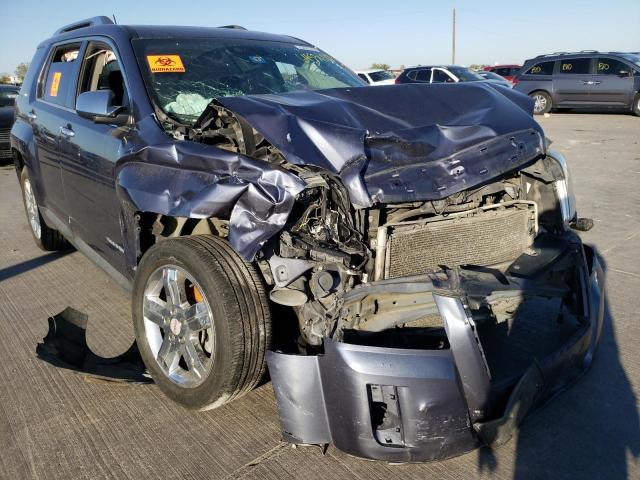 2GKALWEK6D6258145 - 2013 GMC TERRAIN BLUE photo 9