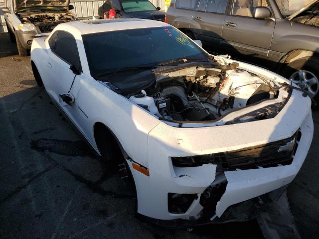 2G1FL1EP1F9801203 - 2015 CHEVROLET CAMARO ZL1 WHITE photo 9