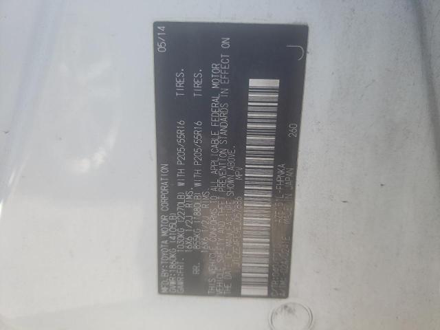 JTLZE4FE9EJ057886 - 2014 TOYOTA SCION XB თეთრი ფოტო 10