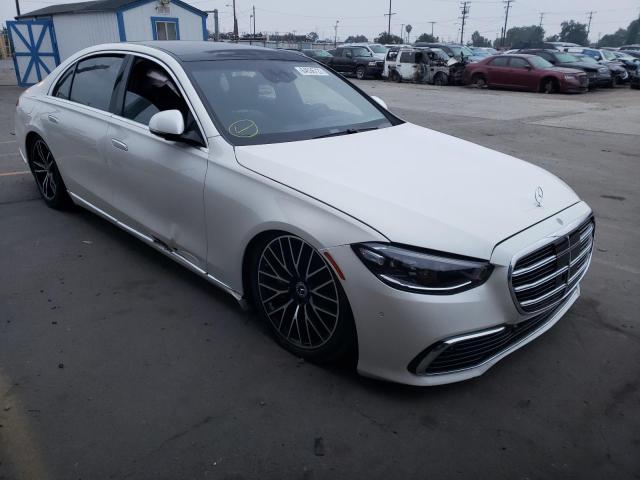 W1K6G7GB0NA095737 - 2022 MERCEDES-BENZ S 580 4MAT WHITE photo 1