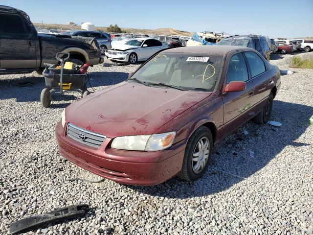 4T1BG22K31U021882 - 2001 TOYOTA CAMRY CE BURGUNDY photo 2