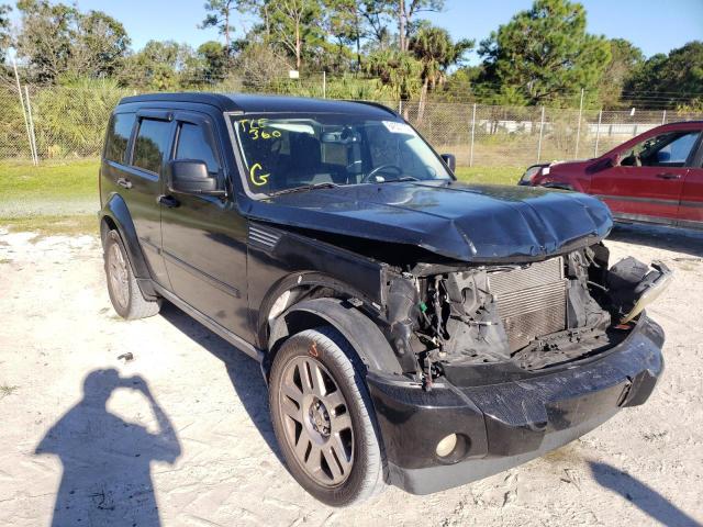 1D8GT58KX8W147557 - 2008 DODGE NITRO SLT BLACK photo 1