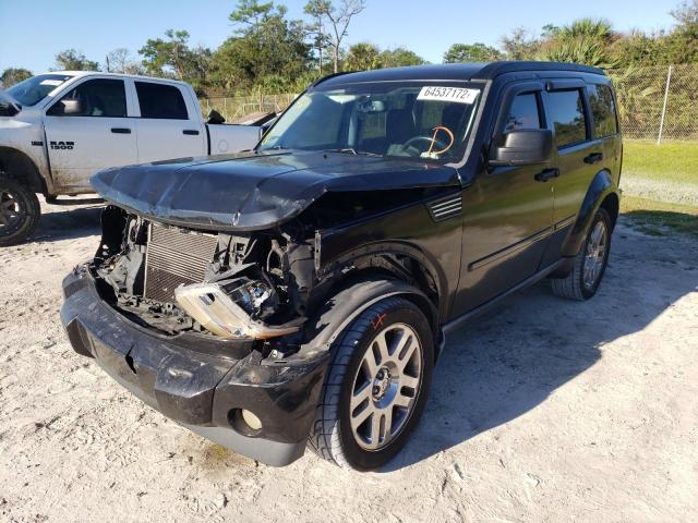 1D8GT58KX8W147557 - 2008 DODGE NITRO SLT BLACK photo 2