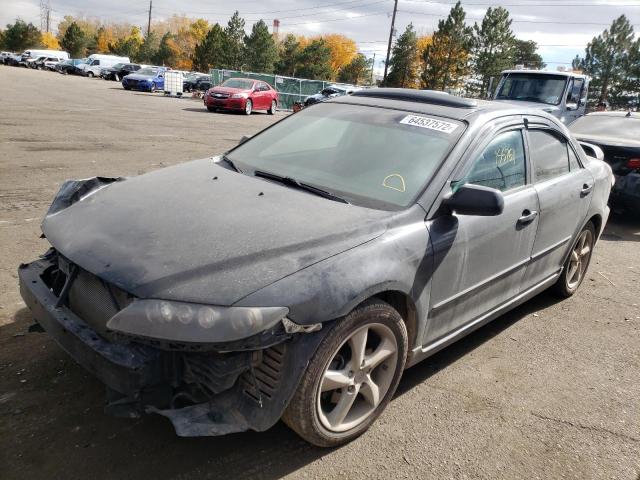 1YVHP80D285M15166 - 2008 MAZDA 6 S BLACK photo 2