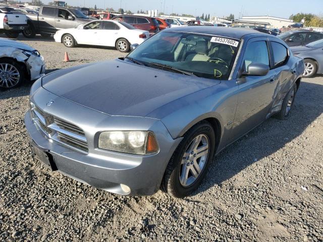 2B3KA53H17H631576 - 2007 DODGE CHARGER R/ GRAY photo 2