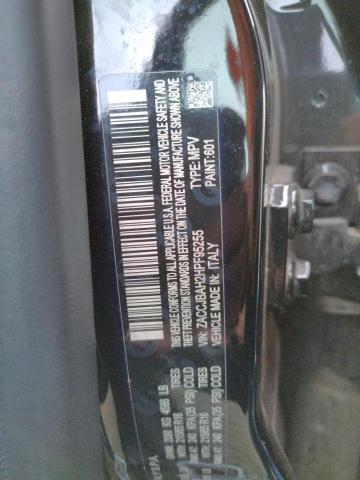 ZACCJBAH2HPF95255 - 2017 JEEP RENEGADE S BLACK photo 10