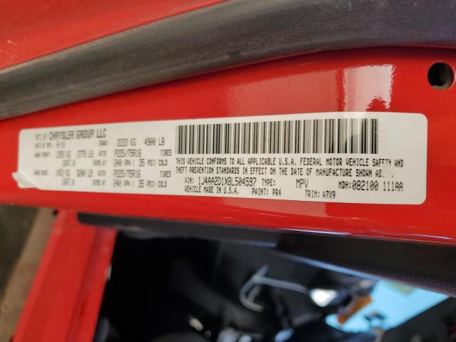 1J4AA2D1XBL504597 - 2011 JEEP WRANGLER S RED photo 10