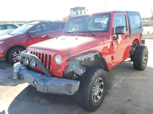 1J4AA2D1XBL504597 - 2011 JEEP WRANGLER S RED photo 2