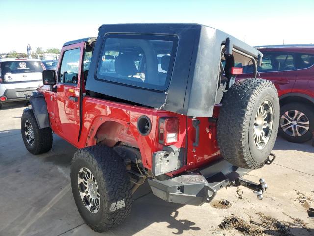 1J4AA2D1XBL504597 - 2011 JEEP WRANGLER S RED photo 3
