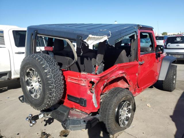 1J4AA2D1XBL504597 - 2011 JEEP WRANGLER S RED photo 4