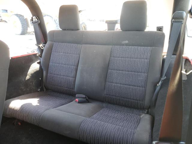 1J4AA2D1XBL504597 - 2011 JEEP WRANGLER S RED photo 6