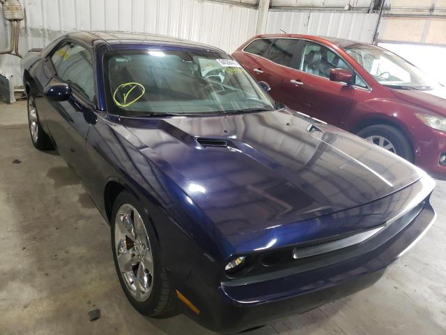 2C3CDYBT8EH111510 - 2014 DODGE CHALLENGER BLUE photo 9