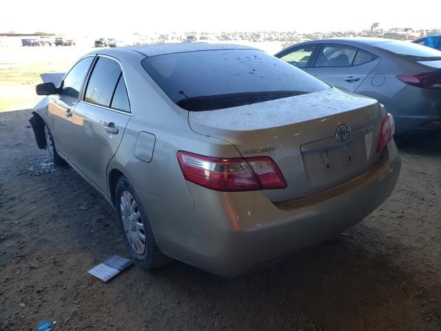 4T4BE46K07R011031 - 2007 TOYOTA CAMRY CE TAN photo 3