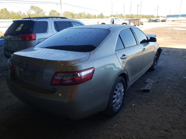 4T4BE46K07R011031 - 2007 TOYOTA CAMRY CE TAN photo 4
