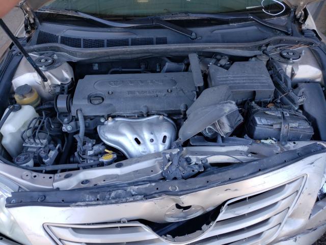 4T4BE46K07R011031 - 2007 TOYOTA CAMRY CE TAN photo 7
