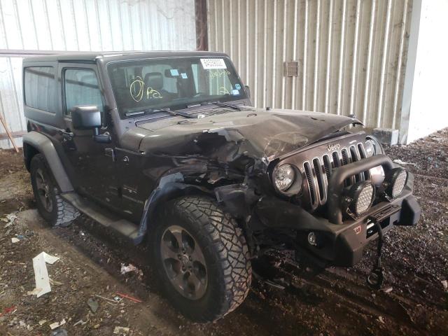 1C4AJWBG9GL262218 - 2016 JEEP WRANGLER S GRAY photo 1