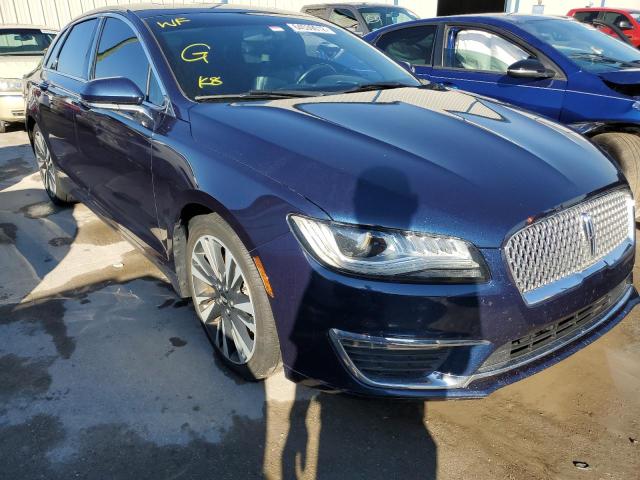 3LN6L5CC8HR664770 - 2017 LINCOLN MKZ SELECT BLUE photo 1