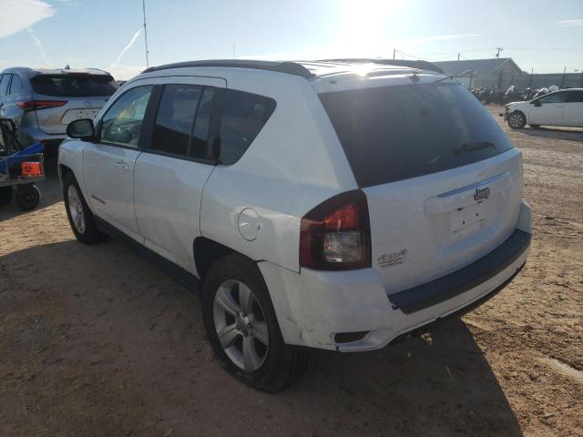 1C4NJDBB8FD257093 - 2015 JEEP COMPASS SP WHITE photo 3