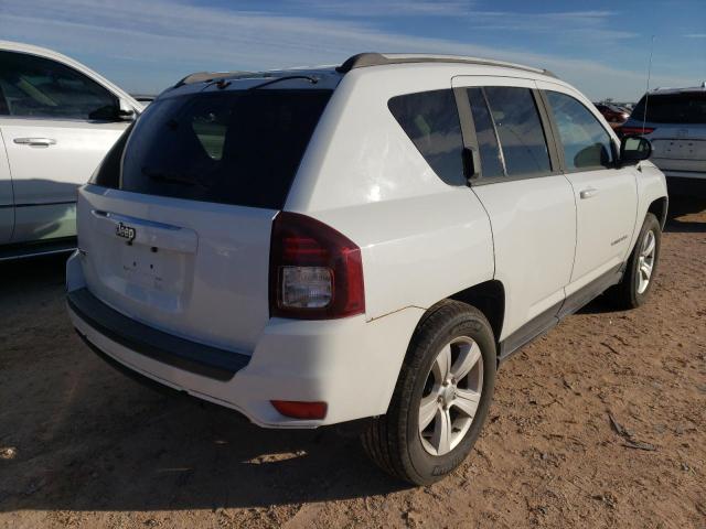 1C4NJDBB8FD257093 - 2015 JEEP COMPASS SP WHITE photo 4