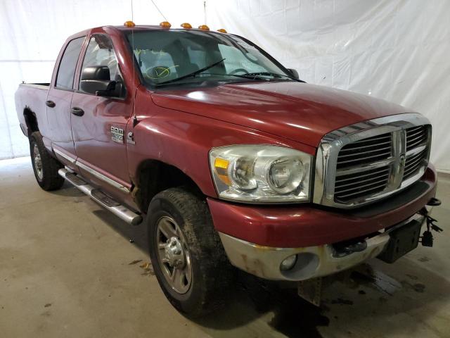 3D7KS28A98G117116 - 2008 DODGE RAM 2500 S MAROON photo 1